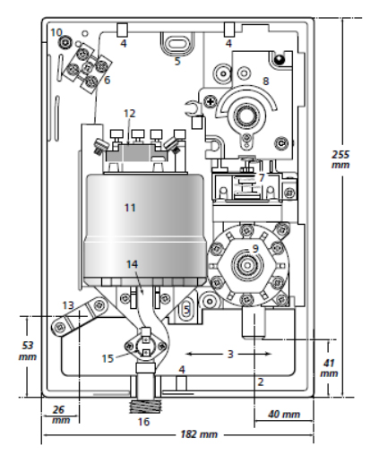 Triton T60 70 IV T60SI MADRID SPIRIT Electric Shower