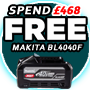 Makita BL4020 X 2 40V Max XGT 2.0ah Battery + DC40RA Rapid Fast Charger Pack