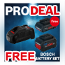 Bosch GKT18V-GC 18v BITURBO Brushless Plunge Saw 140mm 2x8AH Procore + 1.6m Rail