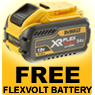 Dewalt DCM571X1 54v XR Flexvolt Cordless Grass Timmer Brush Cutter + 9ah + Blade