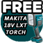 Makita DUN461WZ LXT 18v Telescopic Pole Hedge Cutter Long Reach + 6ah Battery