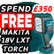 3 x Genuine Makita BL1830 18v 3.0ah Li-Ion LXT Lithium Ion Battery Star Batt