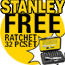 STANLEY® 0-94-607 FatMax® Rotator Socket Set of 11 Metric 1/4in Drive STA094607
