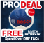Bosch PRO 125mm 1mm Thin Slit Cutting Discs Blades Inox Rapido 5.5" 2608603171