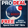 Bosch 11 Piece Professional Dry Diamond Core Set + Metal Wheeled Trolley Case