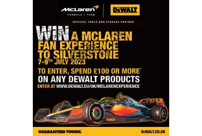 Win A DeWalt McLaren F1 Experience At Silverstone July 2023