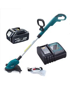 Makita DUR181 18v LXT Lithium Ion Cordless Grass Line Trimmer, 4.0ah + Charger