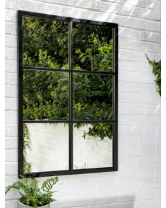 Garden Trading Fulbrook Mirror Rectangular Indoor Outdoor Window Pane 100 x 70cm