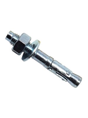 Masonmate 0841ETA580080 Zinc Plated Through Bolt M12 x 80mm 50 MAMTBZM1280