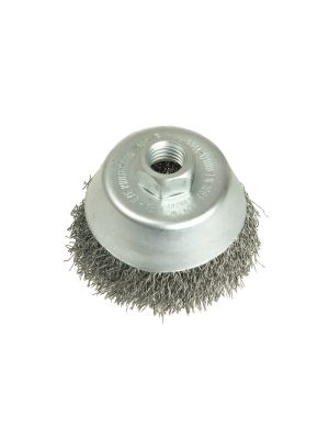 Lessmann 424.177 Cup Brush 80mm M14, 0.35 Steel Wire LES424177