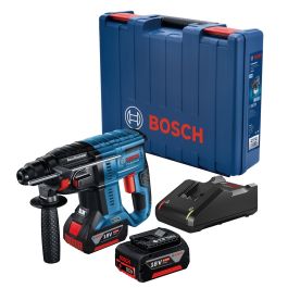 Bosch GBH 18V 21 SDS SDS Plus Brushless Cordless Rotary Hammer 2 x 5ah Battery Buyaparcel