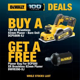 Cheapest dewalt cordless planer hotsell