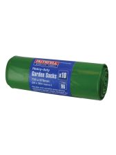 Faithfulll Heavy-Duty Strong Garden Sacks Bin Bags Refuse Bags 10 FAIBAGGS10HD