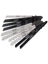 Draper 81735 Assorted HCS Jigsaw Blade Set (10 Piece)