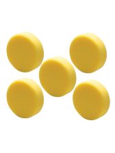 X5 Draper 150mm Polishing Sponge Course Hook and Loop Yellow 15cm 6 Inch 01796