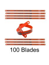 Bahco 3906-300-24 Hacksaw Blades 24tpi 300mm 12in Sandflex Pack of 100 BAH390624
