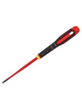 Bahco BE-8040SL ERGO Slim VDE Insulated Slotted Screwdriver 4.0 x 100mm BAHBE8040SL