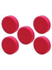 X5 Draper 125mm Polishing Sponge Ultra Soft Hook and Loop Red 12.5cm 5 Inch 0210
