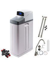 Monarch SE-23 Plumbsoft Electric Water Softener + 22mm Maxflow Hoses + Tap Kit 