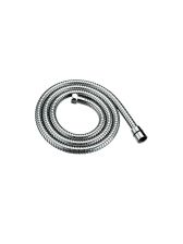Stainless Steel 1.5m Shower Hose Pipe Double Interlock  Chrome Fits Triton Mira