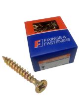 Forgefix Multi-Purpose Pozi Screw 6.0 50 12 x 2 Hardened Steel 100 Box MPS650Y