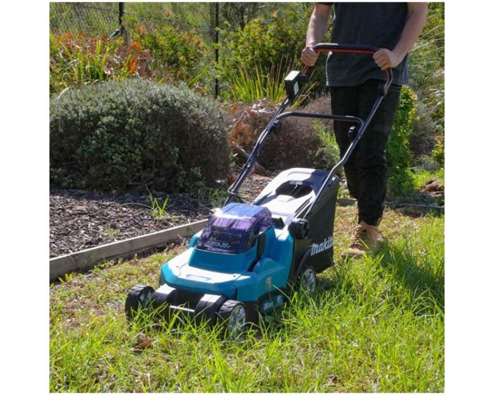 Makita 36v lawn mower best sale