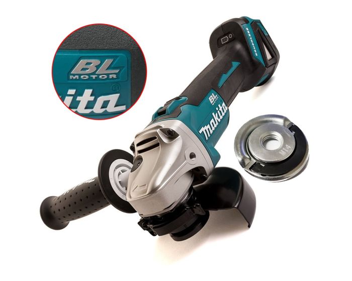 Makita DGA504Z 18v Cordless Brushless 125mm Angle Grinder Bare