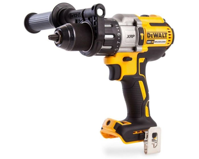 Dewalt DCD996N 18v XR 3 Speed Brushless Combi Hammer Side Handle