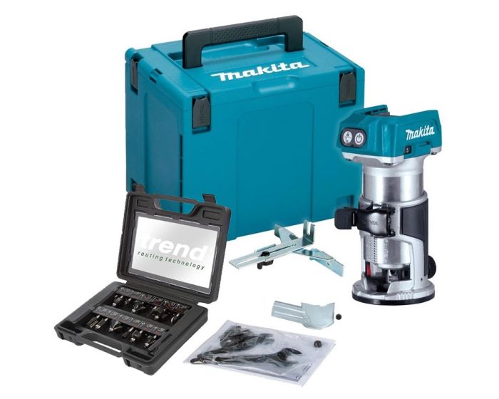 Makita DRT50ZJ 18V LXT Cordless Brushless Laminate Router Trimmer