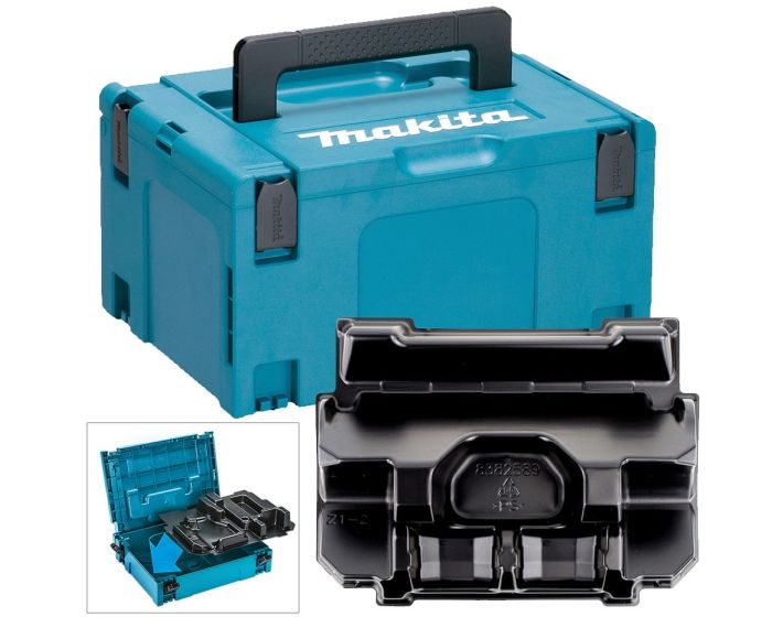 Makita 18v Type 3 Power Source Battery Charger Makpac Case DC18RD DC18RC BL1850 Buyaparcel