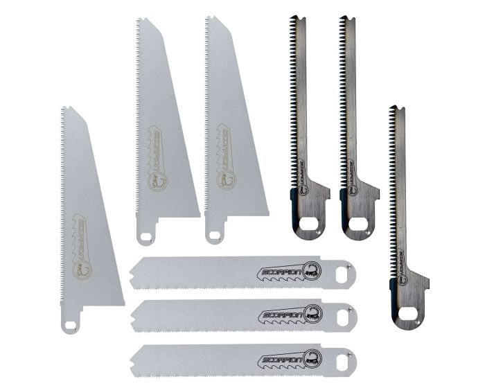 Black Decker X29991 9 x Scorpion Saw Blade Set Wood Plastic Metal KS890 KS880 Buyaparcel