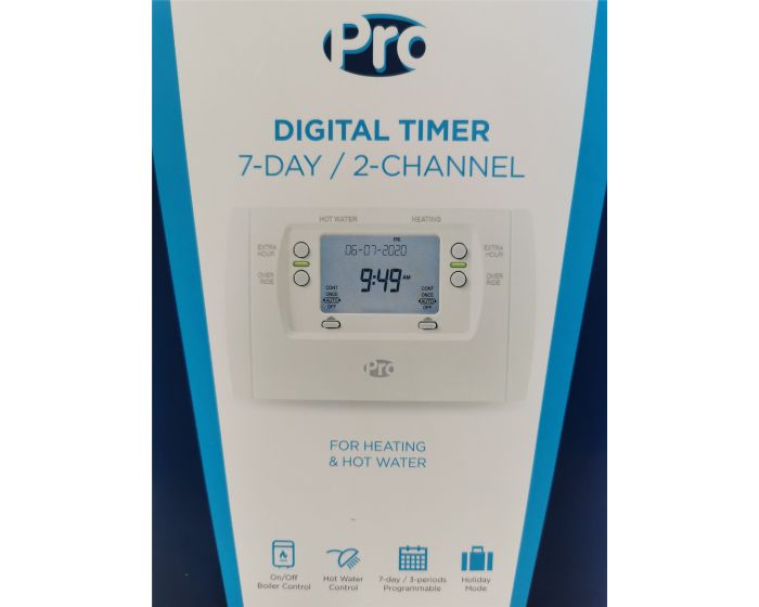 Digital Programmer Timer 7 Day 2 Channel 230v Honeywell ST9400C Buyaparcel