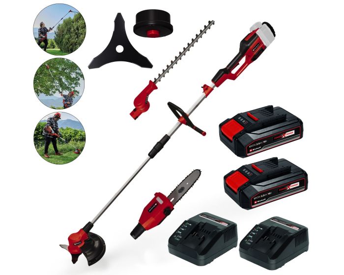 Einhell GE LM 36 4in1 18v 36v Cordless Brushless High Reach Multi Tool 2 x 2.5ah Buyaparcel