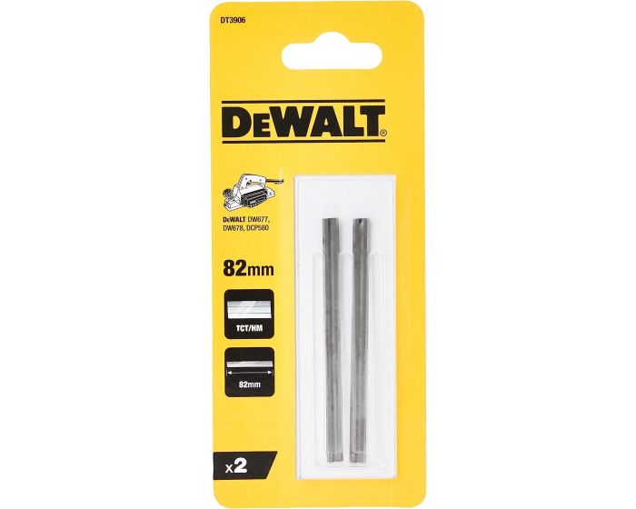 Dewalt DT3906 TCT Reversible Planer Blades 82mm D26500 DCP580 DT3906QZ