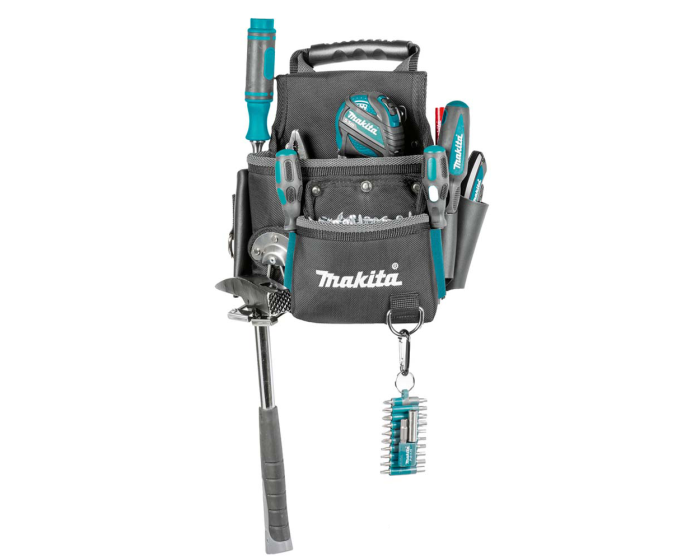 Makita E 15213 2 Pocket Screw Nail Fixings Tool Pouch Roofer Strap System Buyaparcel