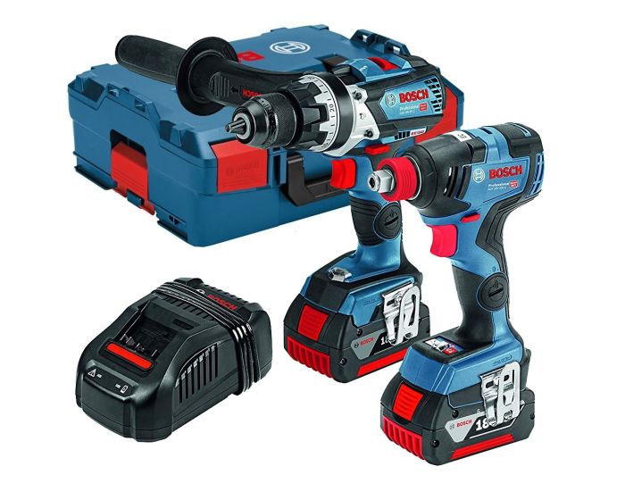Bosch 18v Brushless GSB18V85C Robust Hammer Drill GDX18V200 Impact