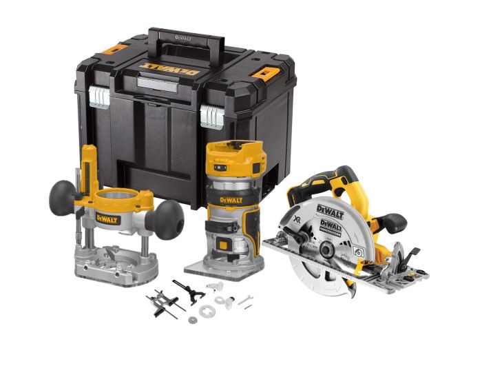 Dewalt DCW604N 18v XR Brushless Router Trimmer Plunge Base DCS572N Circular Saw Buyaparcel