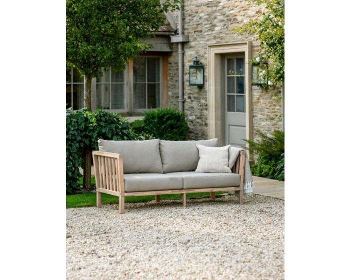 Garden Trading Porthallow Outdoor Patio 2 Seater Sofa Bench Seat Wooden Acacia Buyaparcel