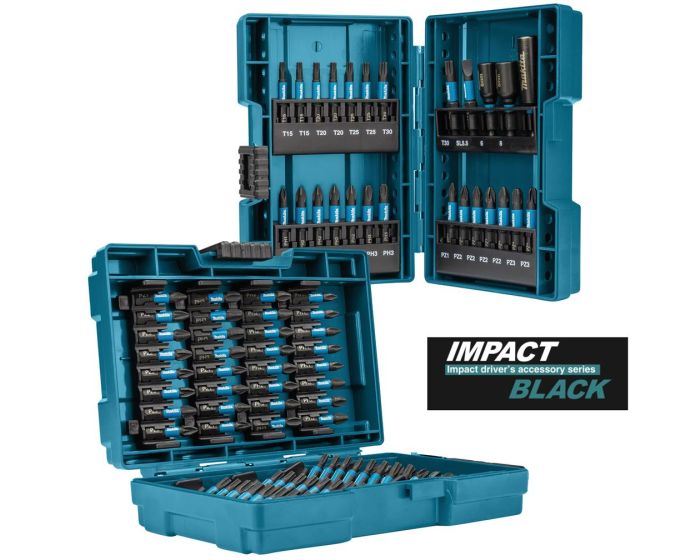 Makita E-03109 90 Piece Black Impact Torsion Screwdriver Bit Set High  Durability Buyaparcel