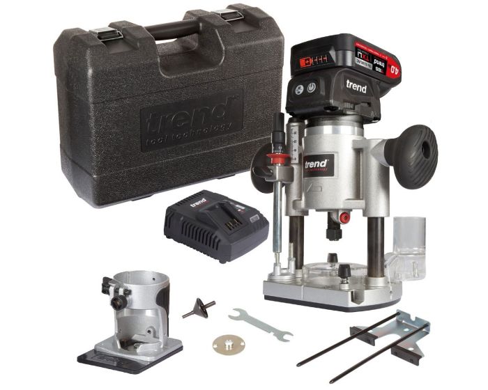 Trend cordless outlet router