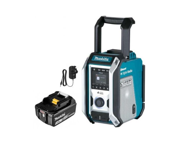 Makita DMR115 Digital DAB Site Radio DAB + Bluetooth USB Charger 18v LXT  12v