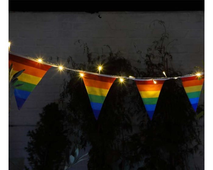Solar led deals bunting