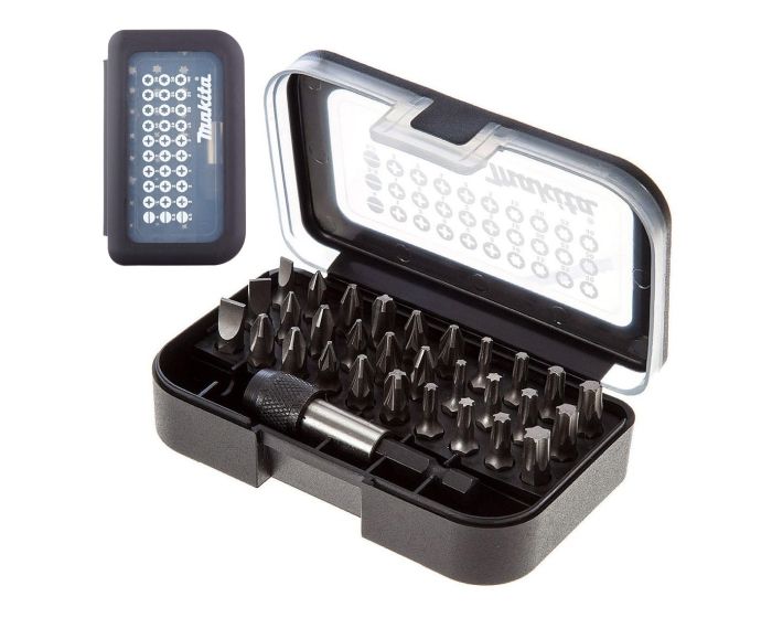 Makita D 30667 32 Piece Screwdriver Drill Bit Set Quick Release