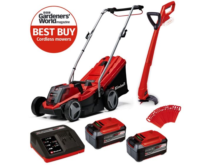 Cordless lawn mower and strimmer 2025