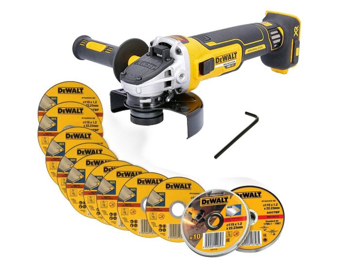 Test Meuleuse d'angle 18v DCG405 DeWALT (avis) 