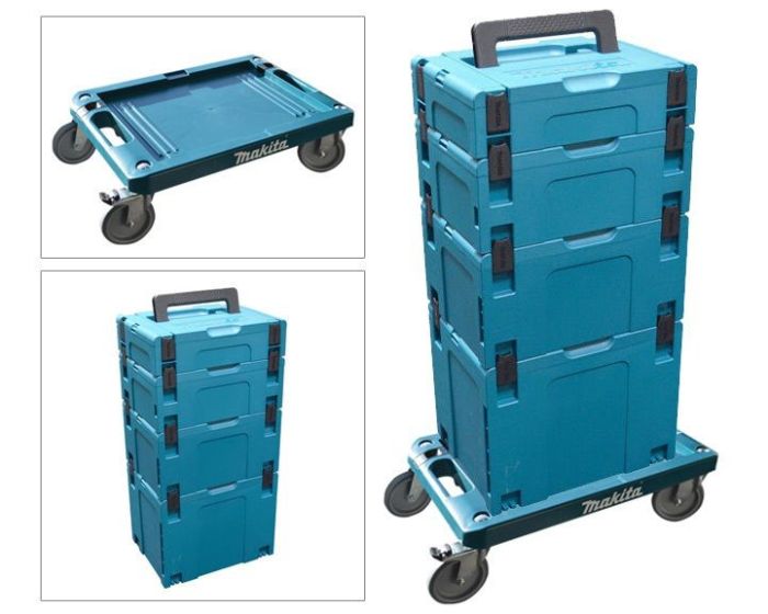 Makita TR00000002 MAKPAC Interlocking Case Hand Truck - Heyden Supply