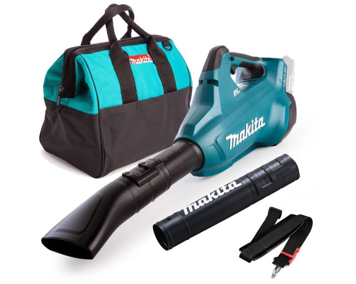 Manchuriet Thorns timeren Makita DUB362Z Twin LXT 18v / 36v Lithium Brushless Leaf Blower Flat Nozzle  +Bag Buyaparcel