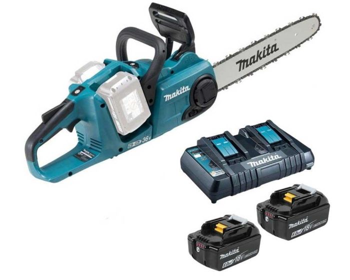 Motosierra a batería Makita DUC353 18Vx2 Litio-ion 35cm