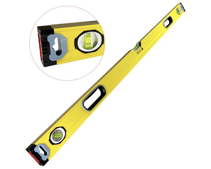 Trade Pro Magnetic Spirit Level 1200mm 4ft Professional Box Beam 3