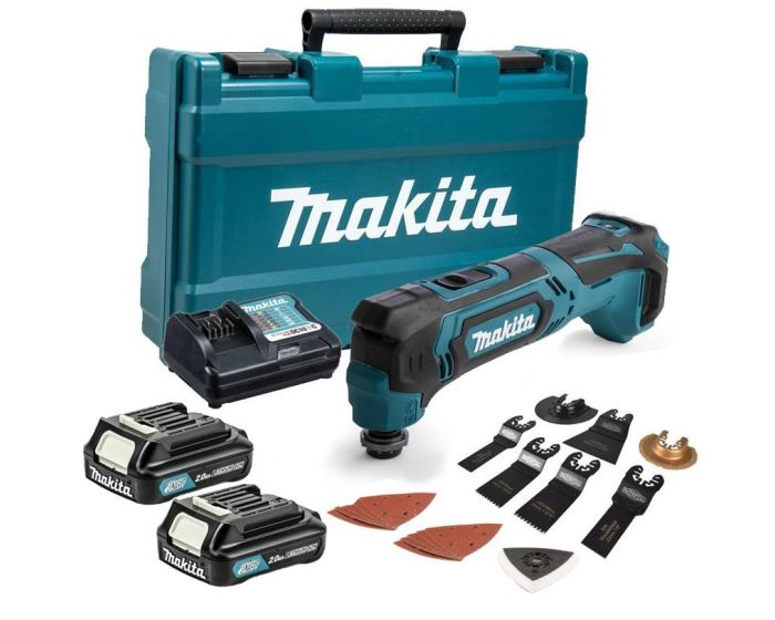 SET POWER PACK MAKITA : 12V 2 X 2 AH LI-ION BL1020B + CHARGEUR